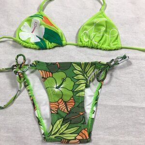Recco brazilian floral print bikini set